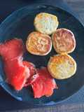 Savory syrniki