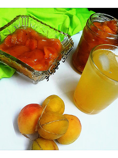 عکسی از دستور مربا و شربت زردآلو