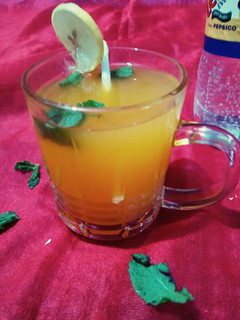 A picture of Mango mocktail.