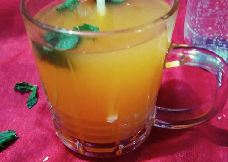 Steps to Cook Yummy Mango mocktail