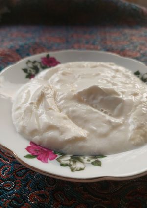 عکسی از دستور ماست خونگی