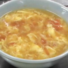 A picture of Sanlatan-style tomato soup.