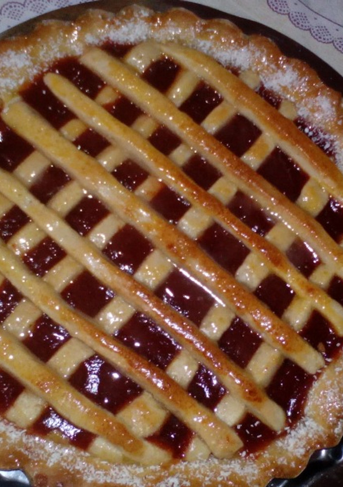 Una foto de Pasta frola sin manteca y con harina leudante