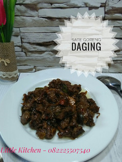 Foto resep Sate Goreng Daging