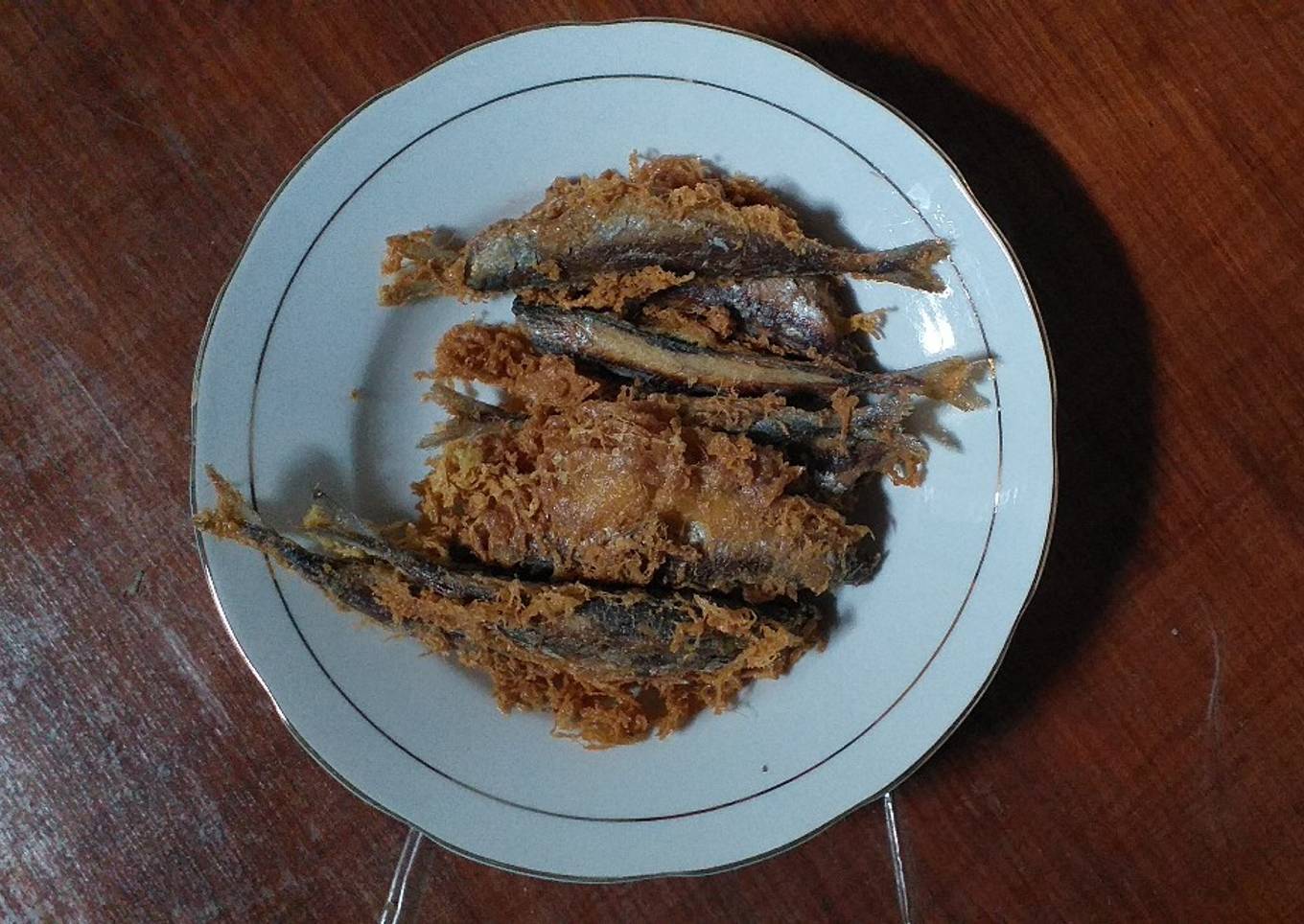 53. Ikan Cue Keranjang Goreng Balur Telur