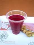 BeetCarrot and Ginger Juice