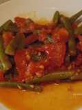 Guiso de vainitas - Cocina marroquí