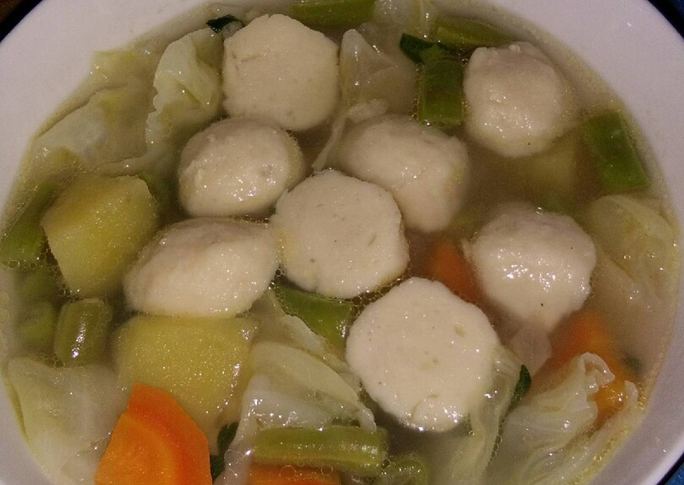 Sop Bakso Ayam