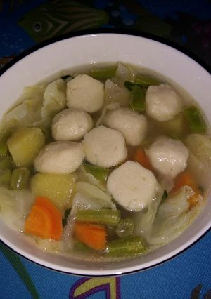 Foto resep Sop Bakso Ayam