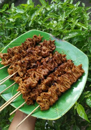 Foto resep Sate usus bakar