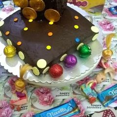 A picture of Chocolate box cake.