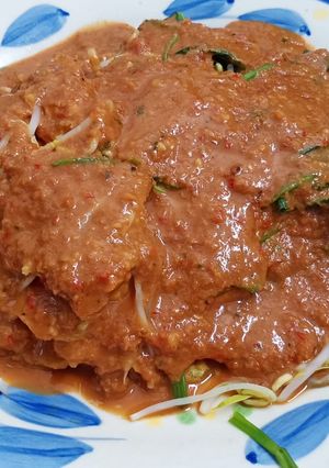 Foto resep Tahu Telur Bumbu Pecel