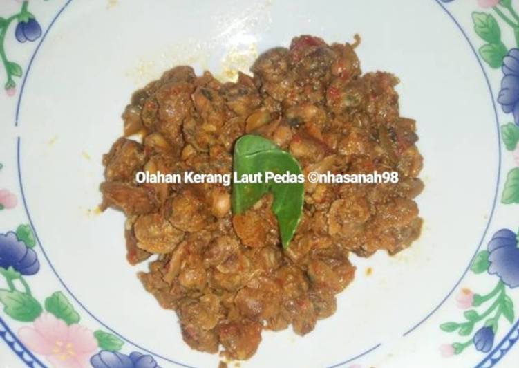Olahan Kerang Laut (Pedas)