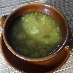 A picture of Sig's Leftover Chicken Soup.