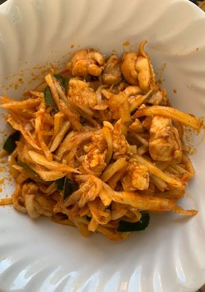 รูปของ ผัดพริกแกงไก่หน่อไม้ดอง