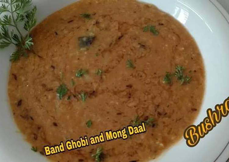 Recipe of Ultimate Band Ghobi and Mong Daal Cooking Basics for Newbies