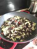 Arroz Negro con Col