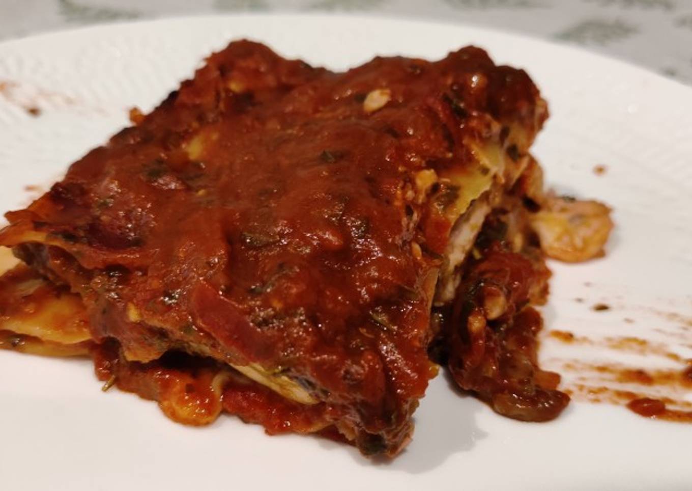Basic Adapted Lasagne Bolognese