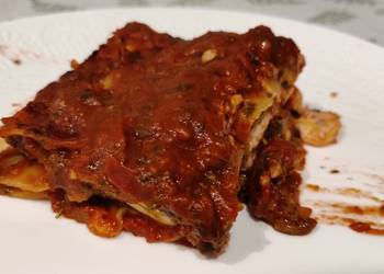 Fresh, Cooking Recipe Basic Adapted Lasagne Bolognese Delicious Perfect