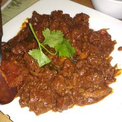 A picture of Mutton curry.