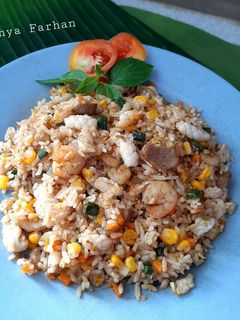 Foto resep Nasi Goreng Seafood