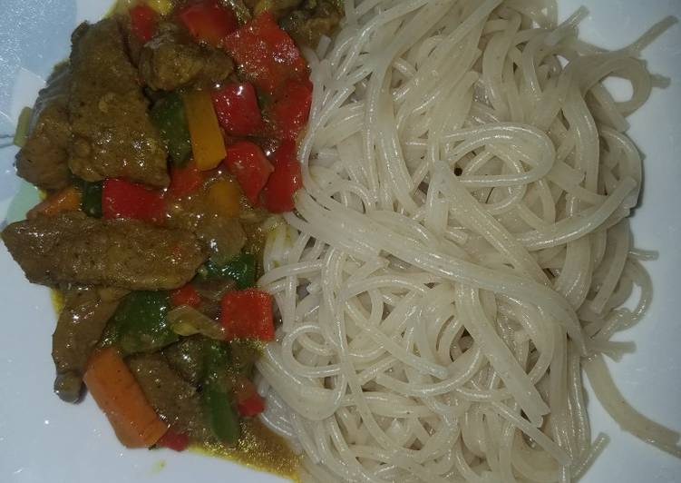 Things You Can Do To Beef Curry Sauce With Spaghetti