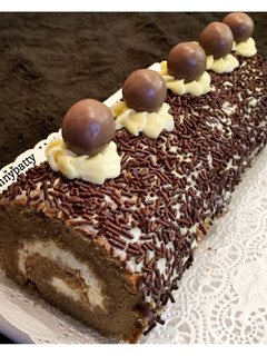 Foto resep Bolu gulung Moka super lembut / super moist mocha roll cake