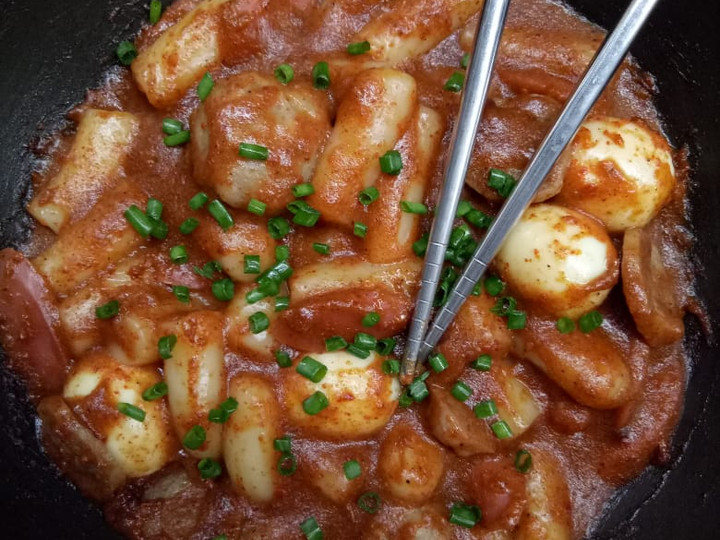 Cara Gampang Menyiapkan Tteokbokki homemade Anti Gagal