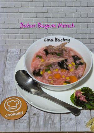 Foto resep Bubur Bayam Merah