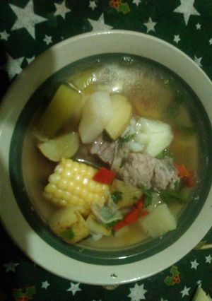 Una foto de Caldo de res