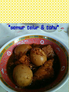 Foto resep *semur telur & tahu*