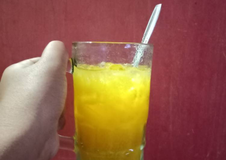 Resep Minuman segar untuk berbuka puasa “Mangga Yakult”, Lezat