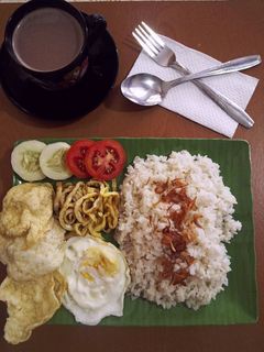 Foto resep Nasi goreng putih