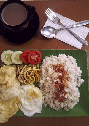 Foto resep Nasi goreng putih