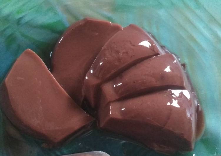 Puding nutrijel coklat