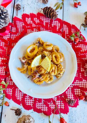 A picture of Paprika Fried Calamari.