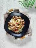 Tumis Sawi jamur