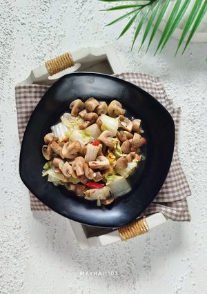Foto resep Tumis Sawi jamur