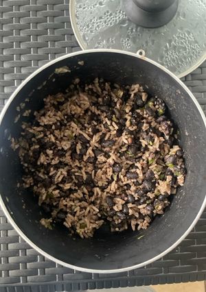Una foto de Gallo pinto