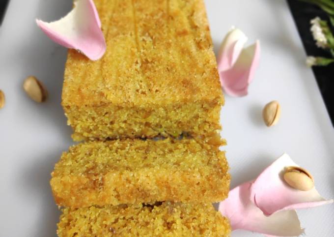 Recipe of Speedy Rose pistachio cake