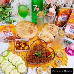 A picture of Resha gosht.