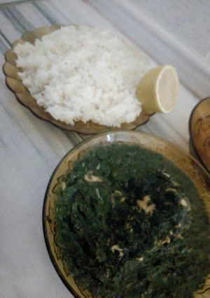 صورة لوصفة ملوخية خضرا