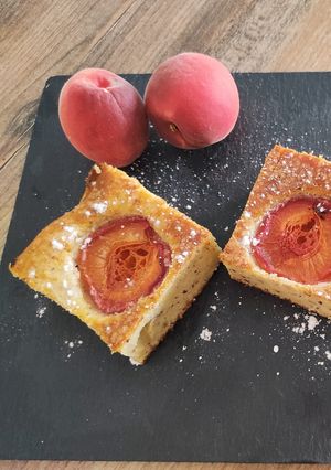 Une photo de Carré aux abricots et amandes