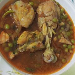 A picture of Matar Chicken 🍗.
