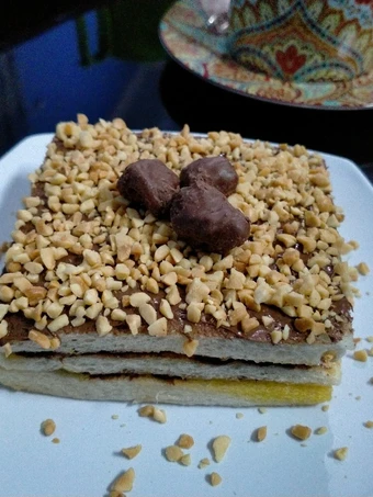 Langkah Mudah untuk Membikin Resep Roti panggang teflon Nutella yang Bisa Manjain Lidah Anti Ribet, Mantap