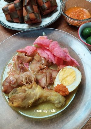 Foto resep Lontong Kari Ayam