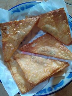 Foto resep Pangsit goreng isi ayam