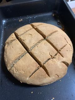 Una foto de Pan integral con semillas