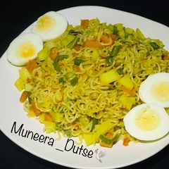 A picture of Indomie Stir Fry.
