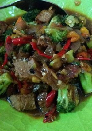 Foto resep Beef blackpepper / sapi lada hitam